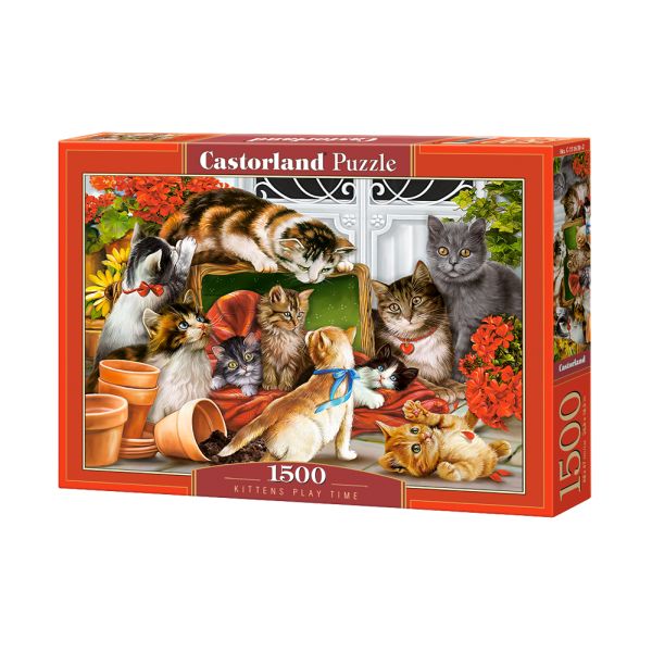 Castorland Puzzle 1500el. C-151639-2 KITTENS PLAY TIME