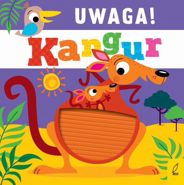Książeczka Sensoryczna UWAGA, KANGUR Wilga