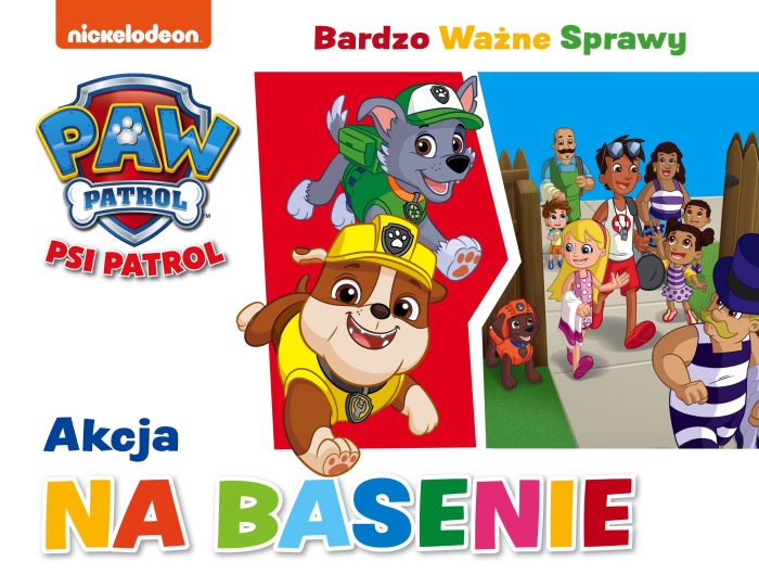 Książeczka Psi Patrol Na Basenie