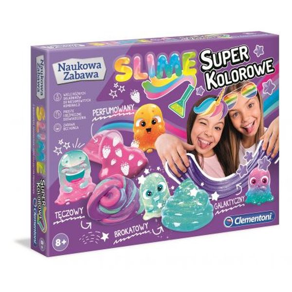 Clementoni Super Kolorowe Slime