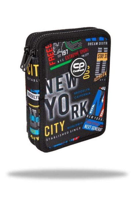 CoolPack Piórnik podwójny z wyposażeniem Jumper XL Big City