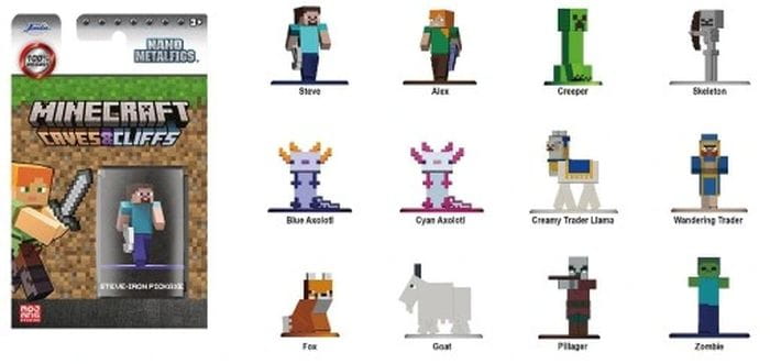 Figurka Kolekcjonerska Jada Minecraft Mix wzorów Simba