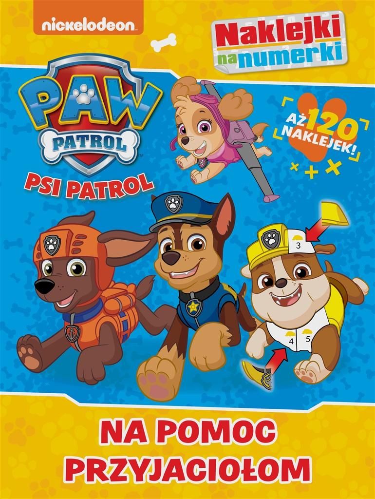 Psi Patrol Naklejki na Numerki