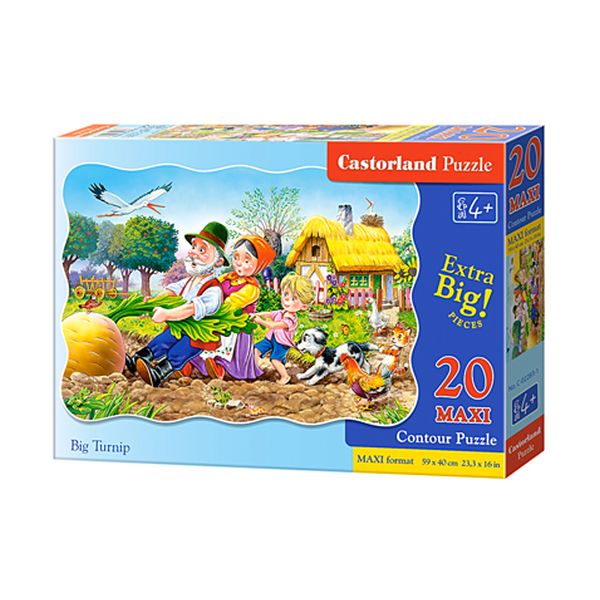 Castorland Puzzle 20 el. Maxi C-02283 Big Turnip