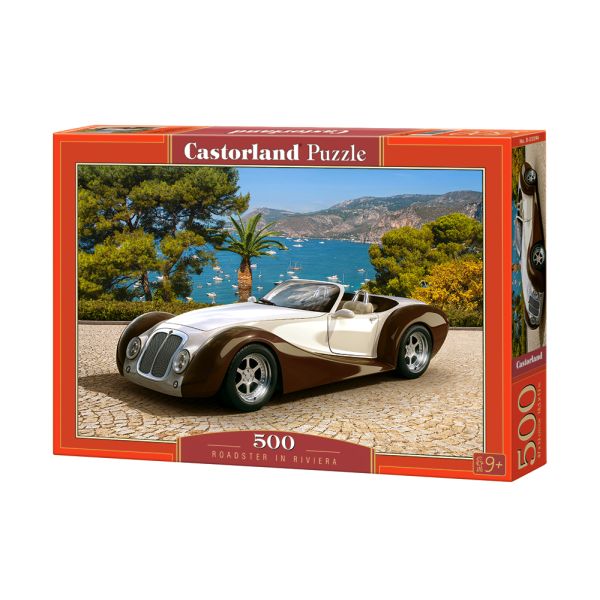 Castorland Puzzle 500 el. B-53094 ROADSTER IN RIVIERA