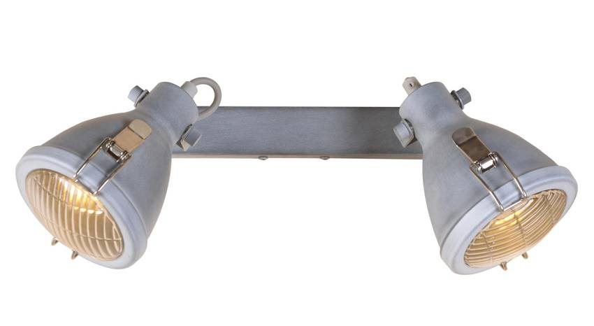 Lampa Ścienna Crodo Listwa E14 Szary