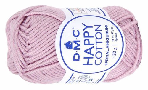 włóczka HAPPY COTTON DMC 769 / brudny róż