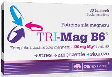 OLIMP LABS TRI-Mag B6 30 tabl blistry PL