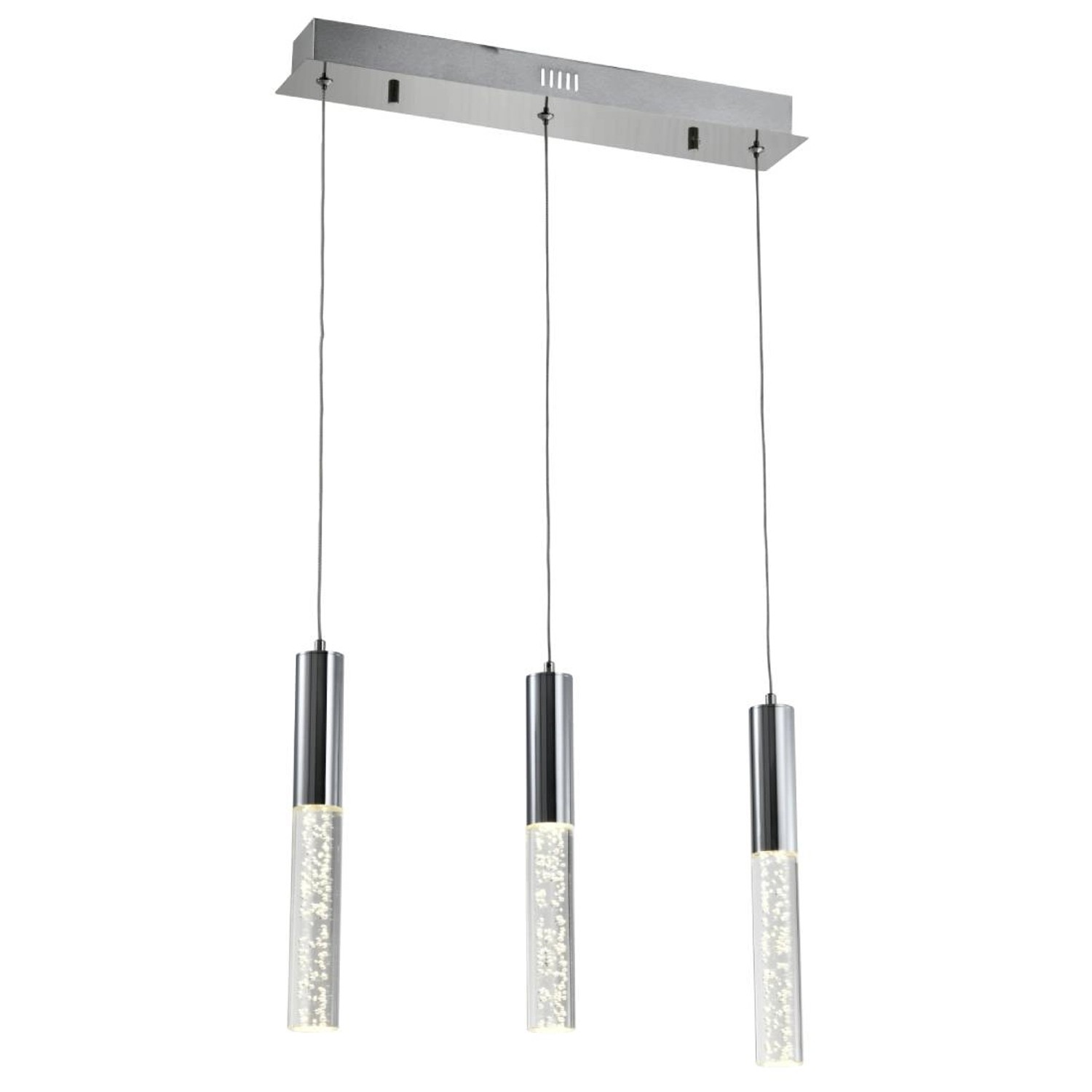 Reality Lampa wisząca LED NEDA 3x5W 4000K 350lm śr. 45cm chrom