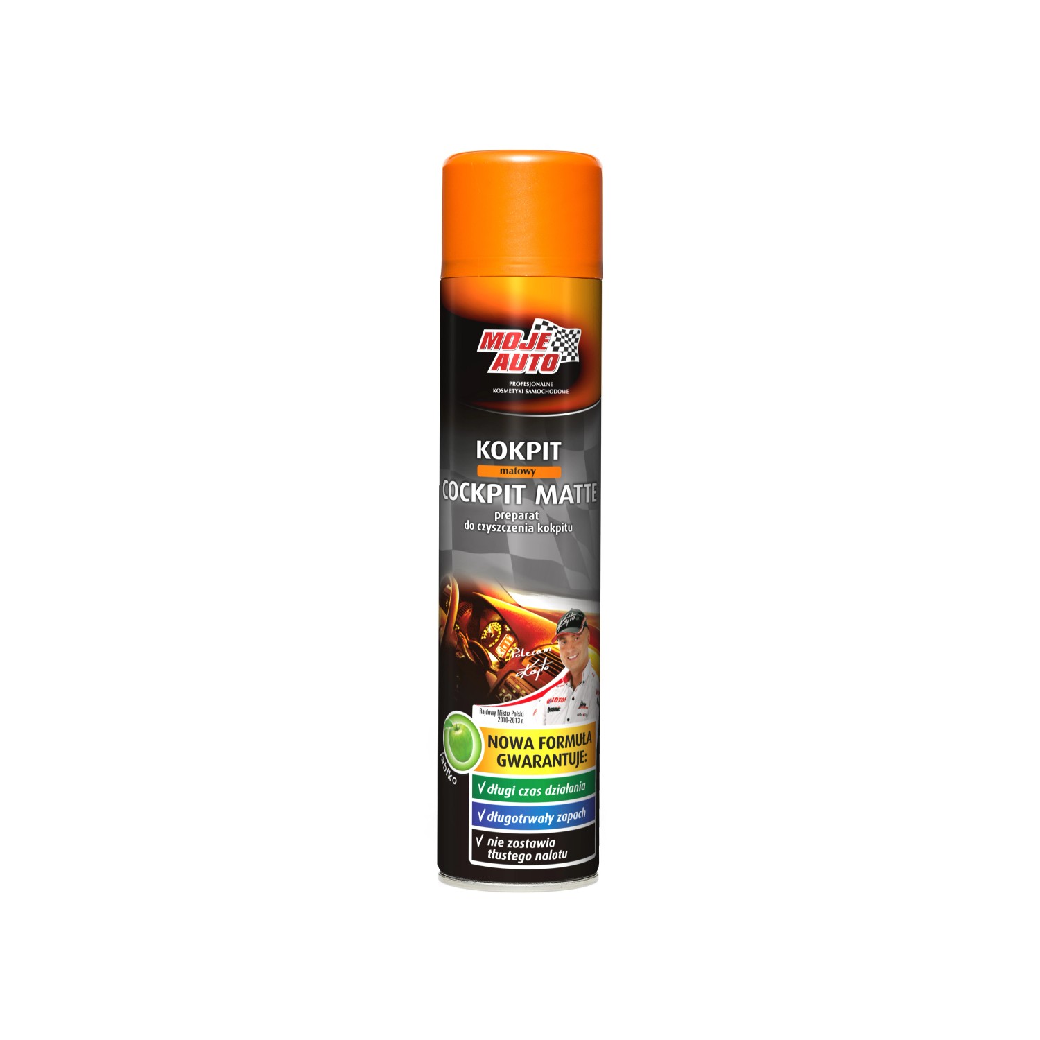 Moje Auto Kokpit matowy jabłko 600ml