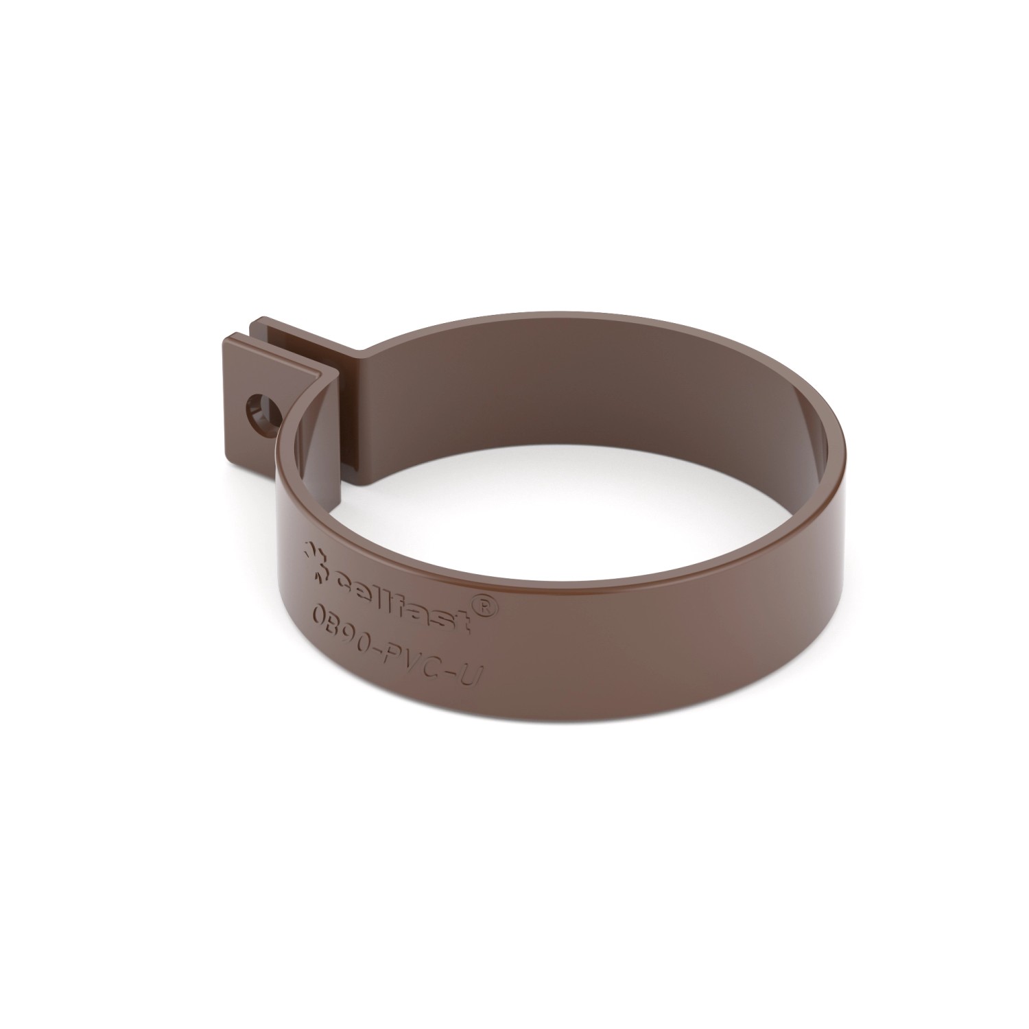 Bryza Obejma 90 mm PVC brąz