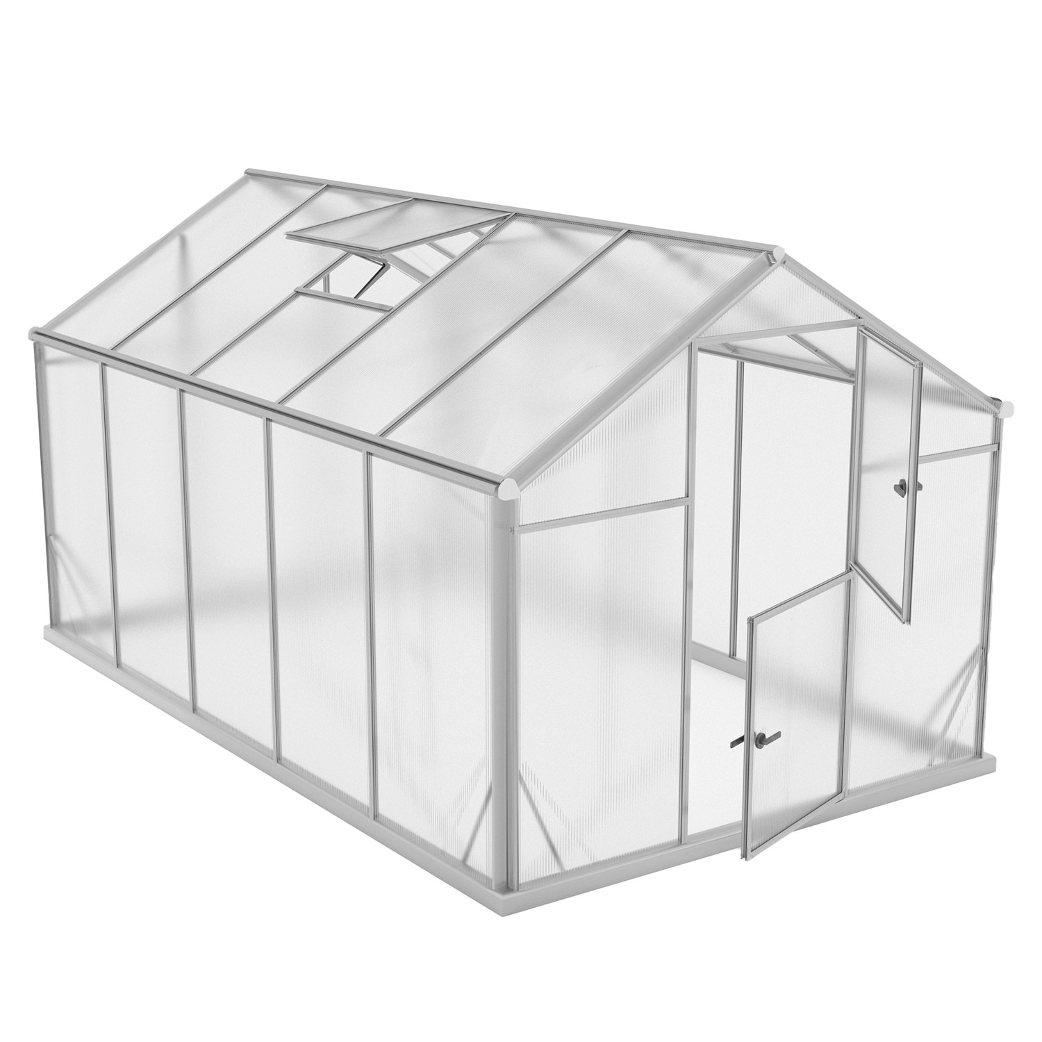 Szklarnia poliwęglanowa 360 x 220 x 215 cm