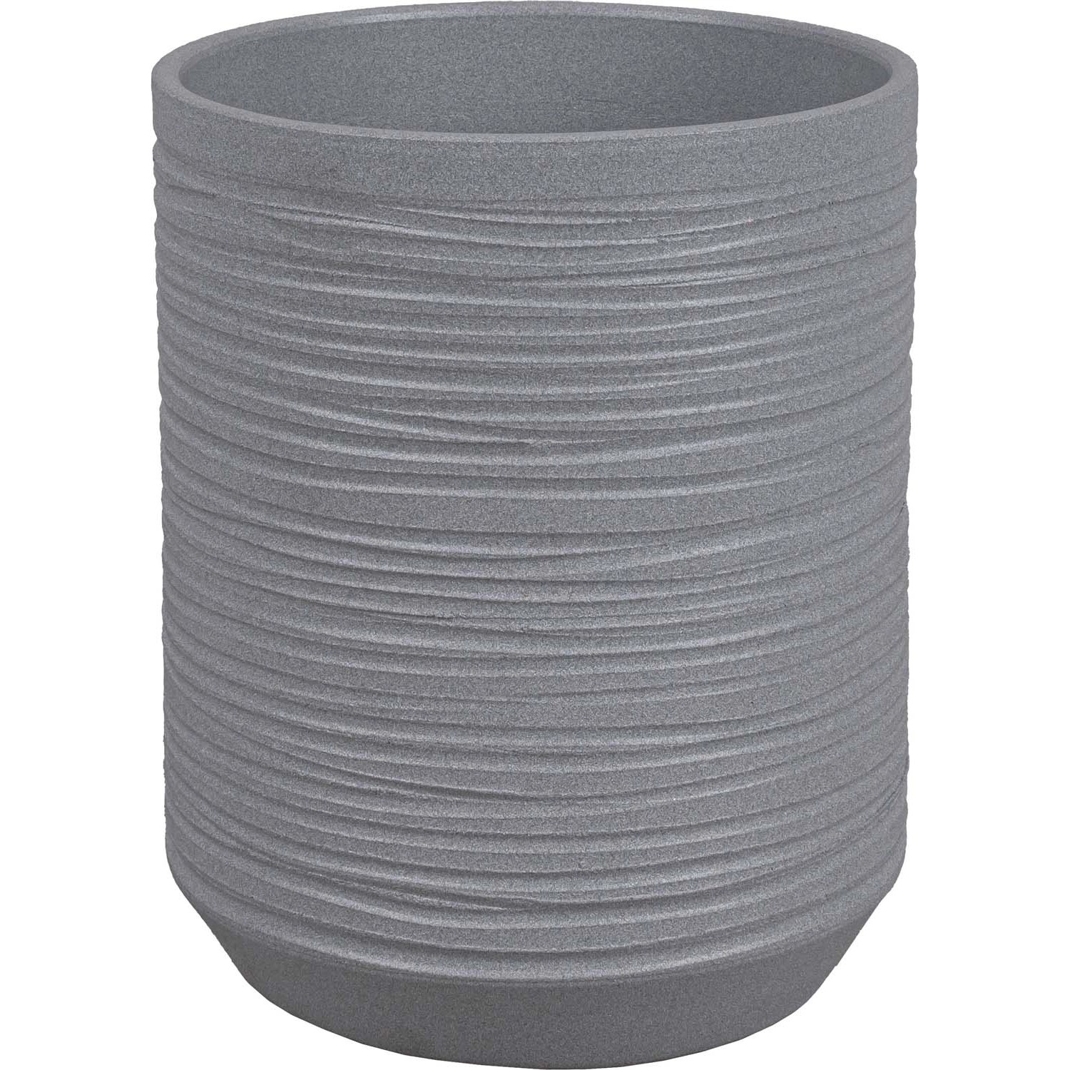 Osłonka Waza Cora szara - śr. 13,5 cm