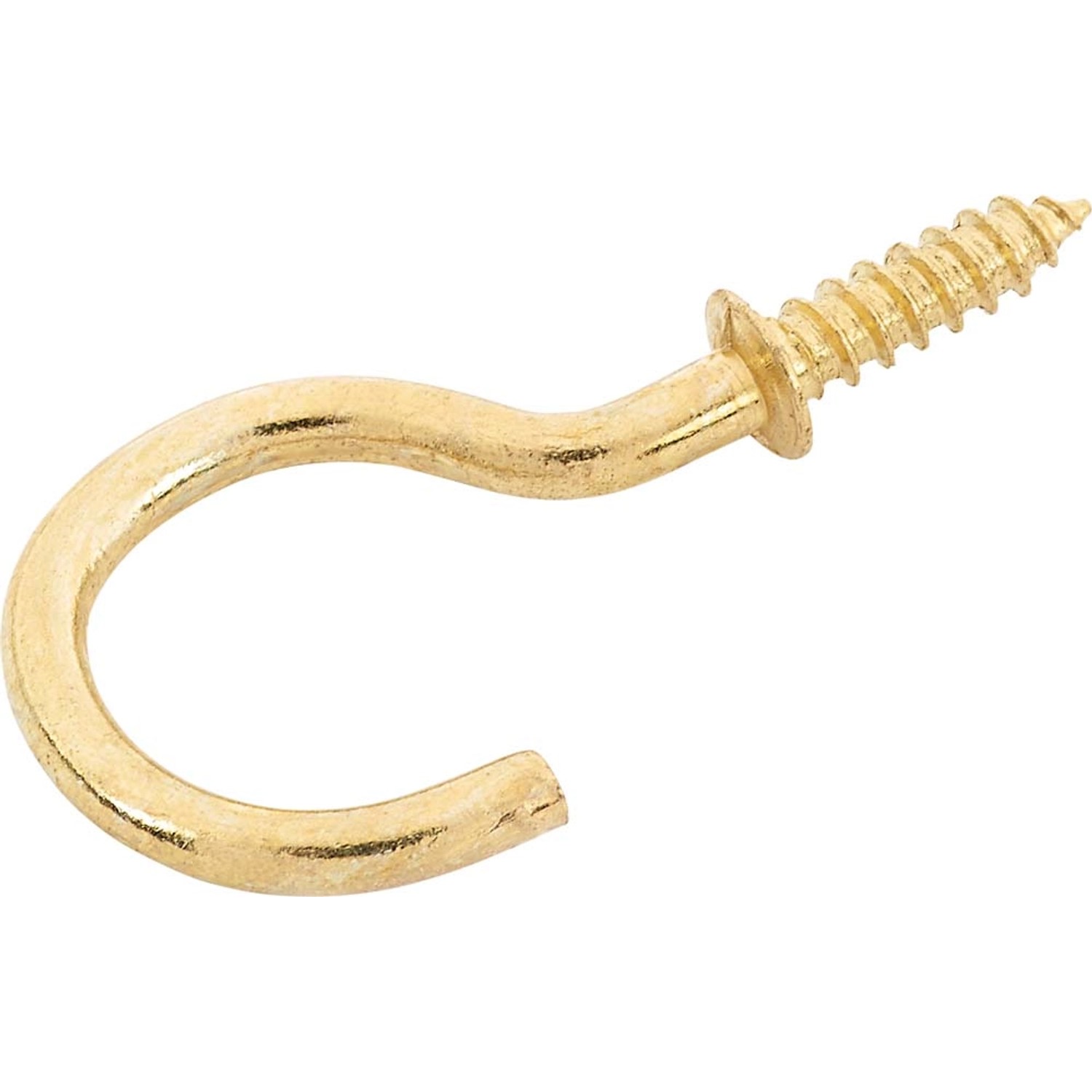 Hak otwarty z kołem mosiądz 2,3x30mm 4szt