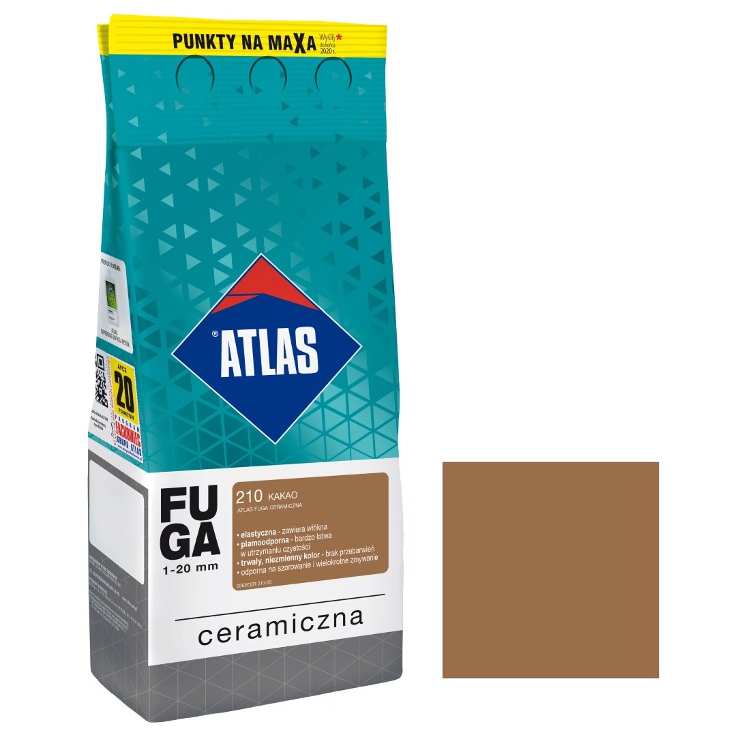 Atlas Fuga ceramiczna 210 kakao 2 kg