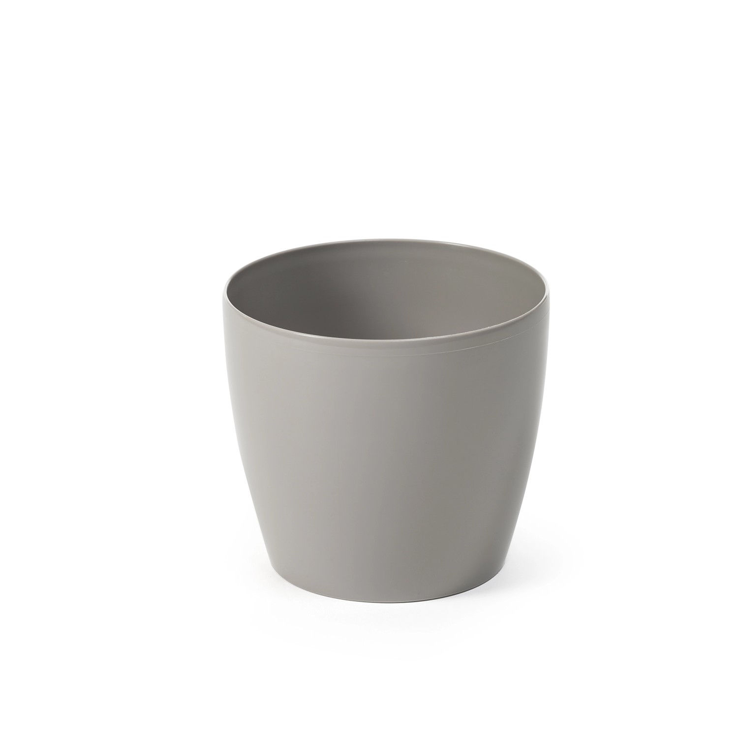 Osłonka plastikowa Magnolia taupe - śr. 21 cm
