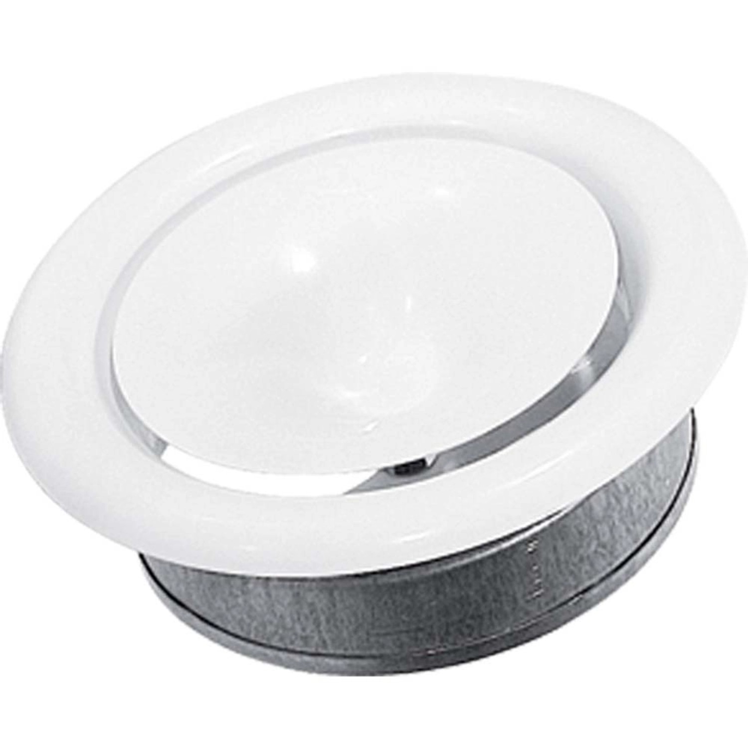 Knap Anemostat 150mm biały