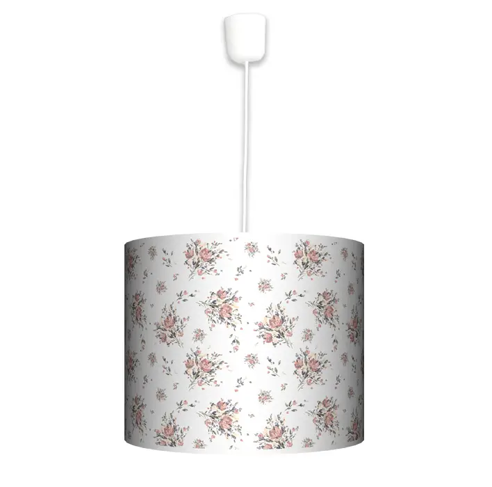 Lampa wisząca VINTAGE FLOWERS - rozmiar do wyboru FL - mała