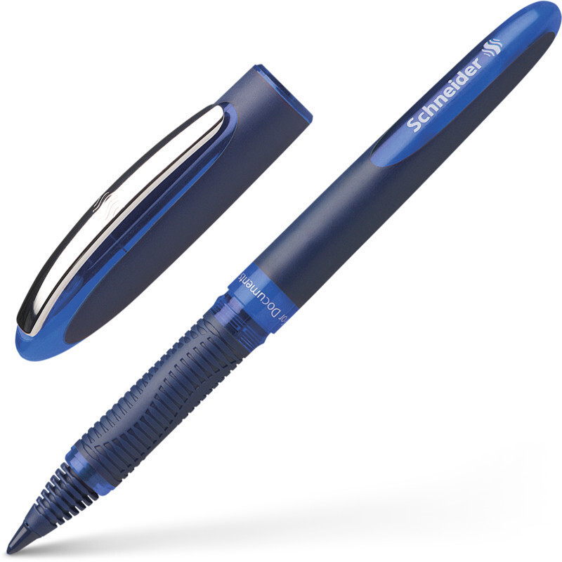 Pióro kulkowe Schneider One Business, 0.6 mm, niebieski