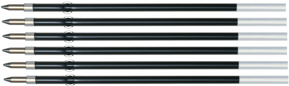 6x wkład do długopisu Penac Sleek Touch/Side101/Pepe/RBR/RB085/CCH3, 0.7mm, niebieski