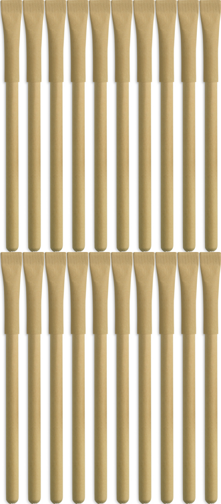 20x Długopis z papieru IT3892-13, niebieski