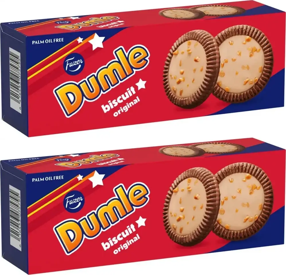 2x Ciastka Fazer Dumle Original Biscuits, 120g