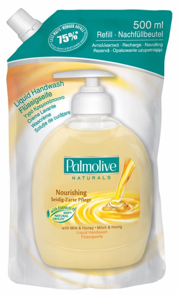 Mydło w płynie Palmolive, mleko i miód, zapas, 500ml