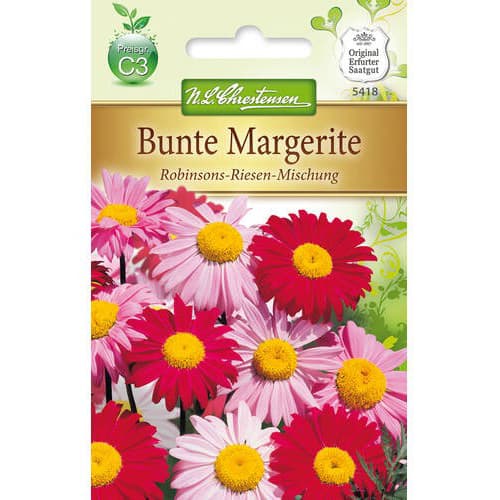 1 pac, Crizantemă Robinsons Giant, mix multicolor - Semințe: Mod de ambalare: 1 pac
