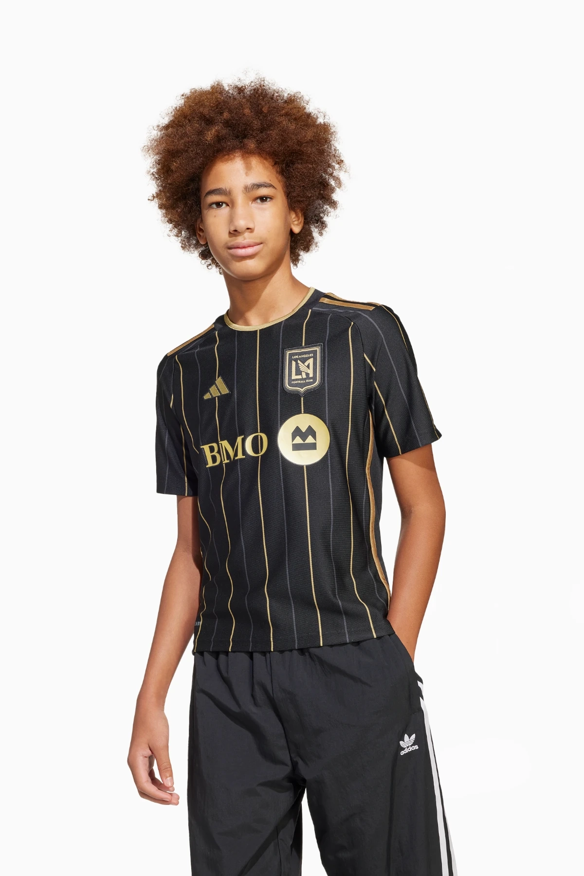Koszulka adidas Los Angeles FC 24/25 Domowa Replica Junior - Czarny