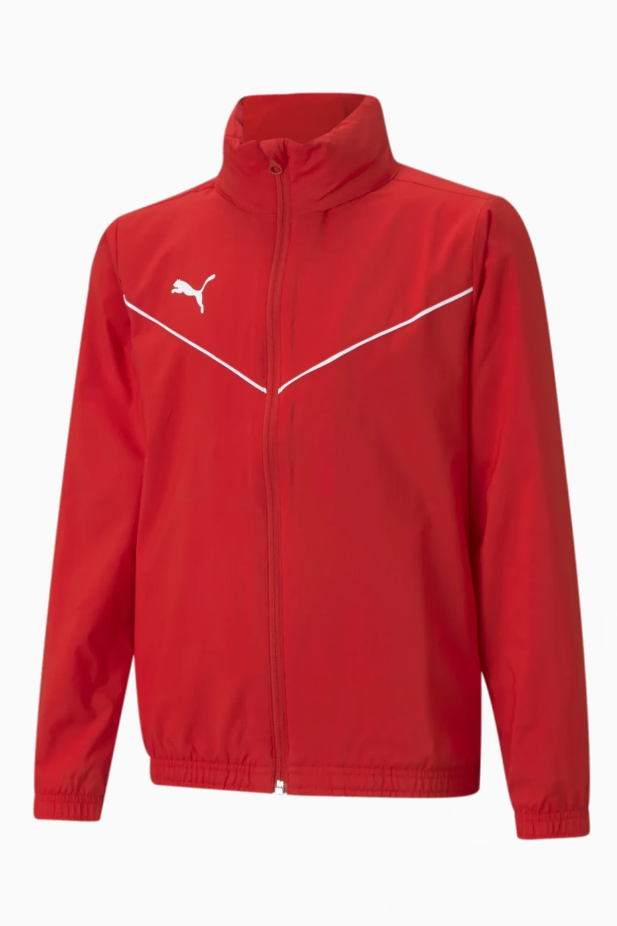 Kurtka Puma teamRISE All Weather Junior - Czerwony