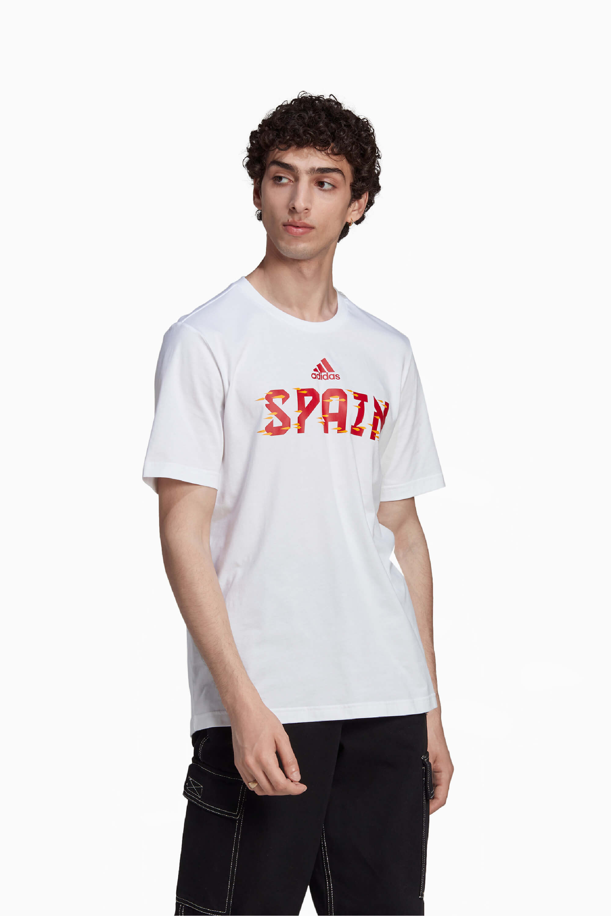 Koszulka Reprezentacji Hiszpanii adidas World Cup 2022 Graphic Tee - Biały