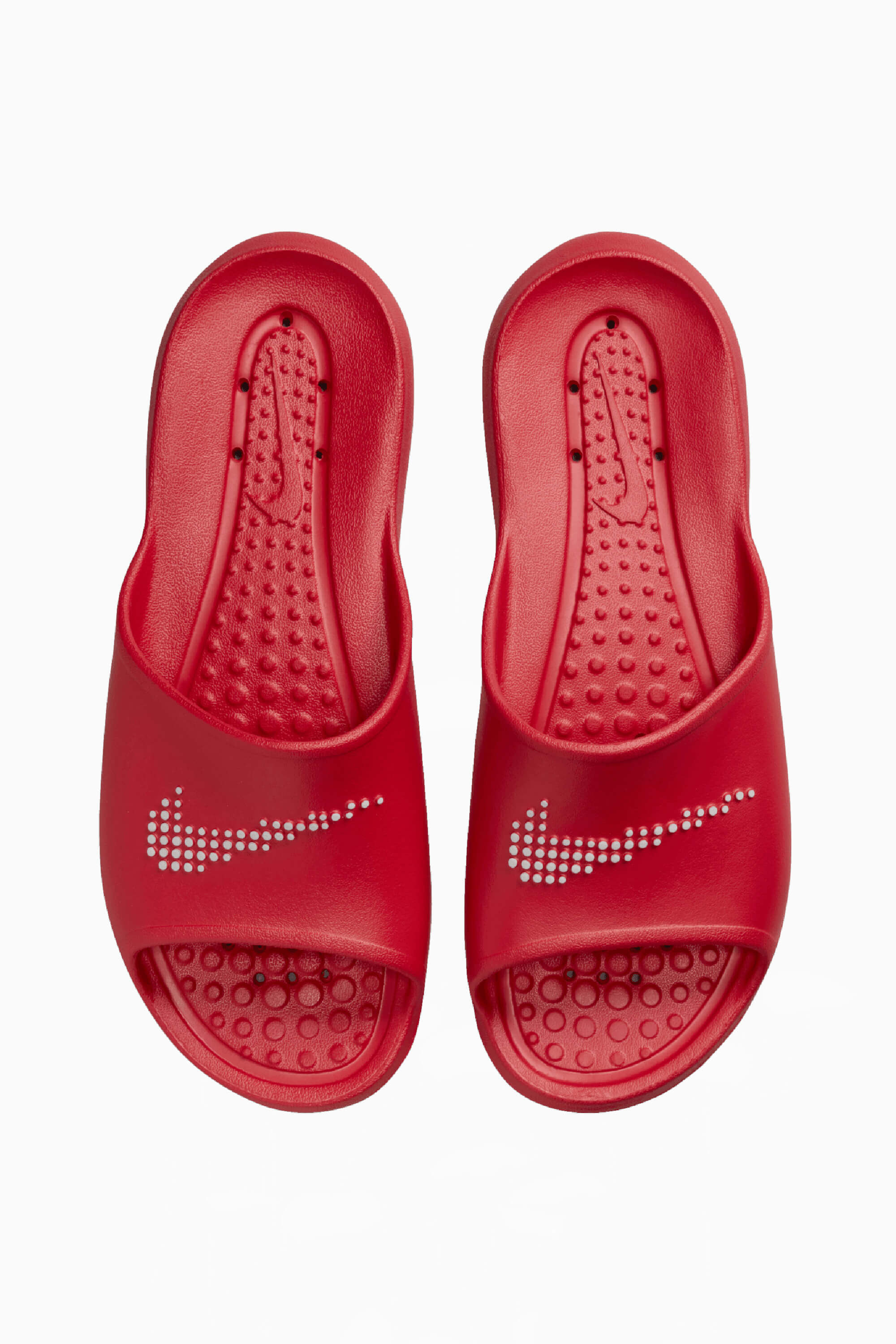 Klapki Nike Victori One Shower - Czerwony