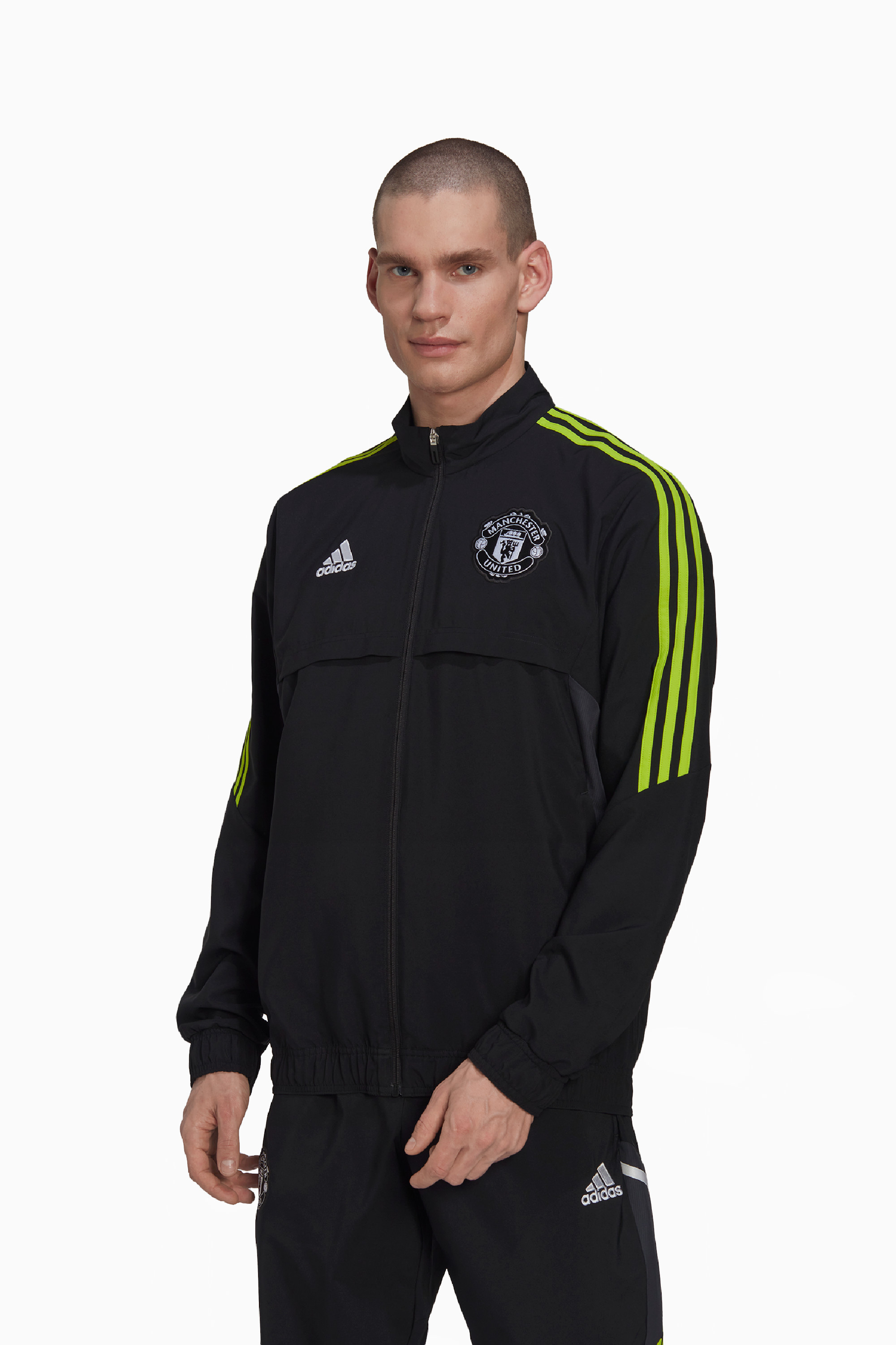 Bluza adidas Manchester United 22/23 Presentation - Czarny