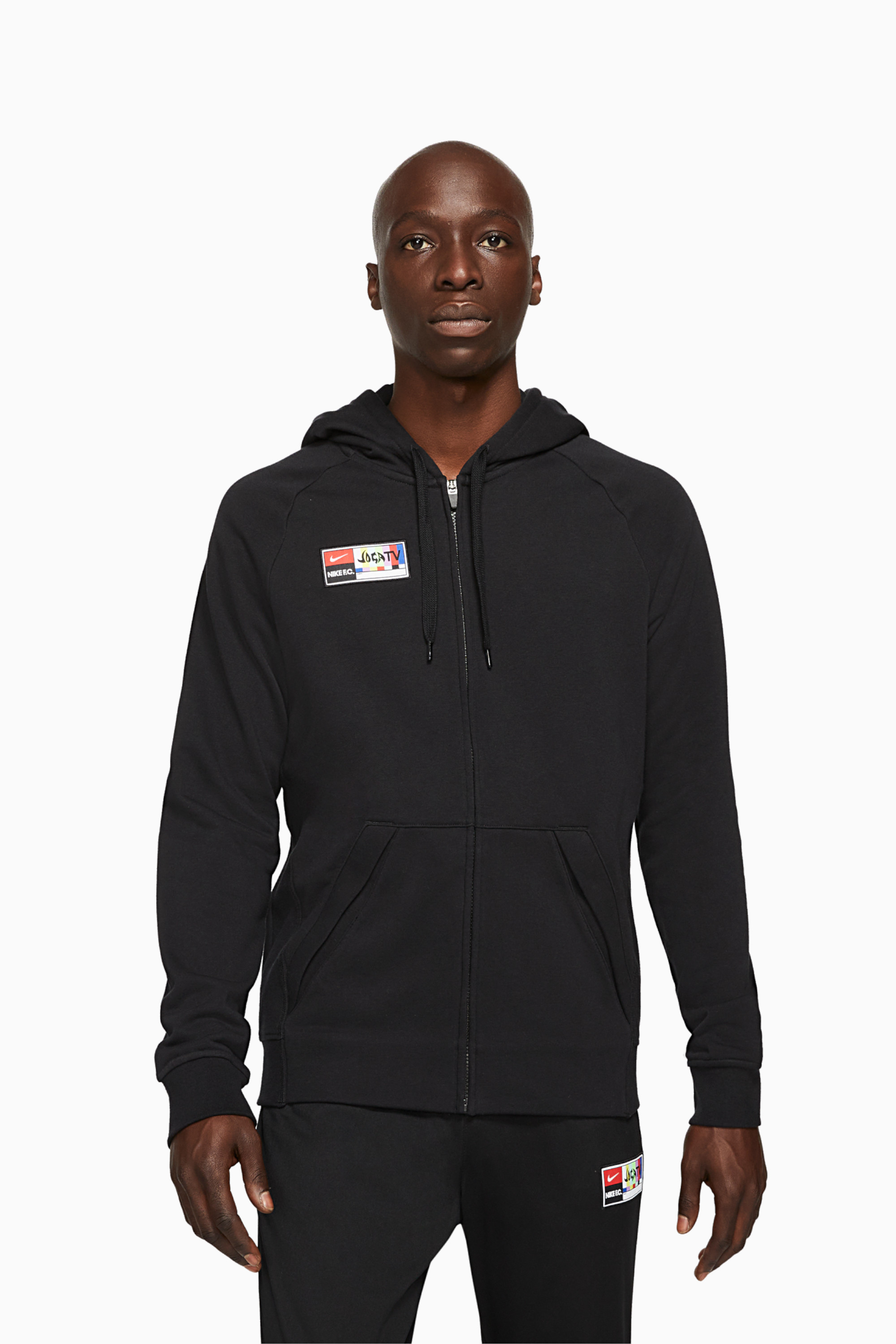 Bluza z kapturem Nike F.C. FZ - Czarny
