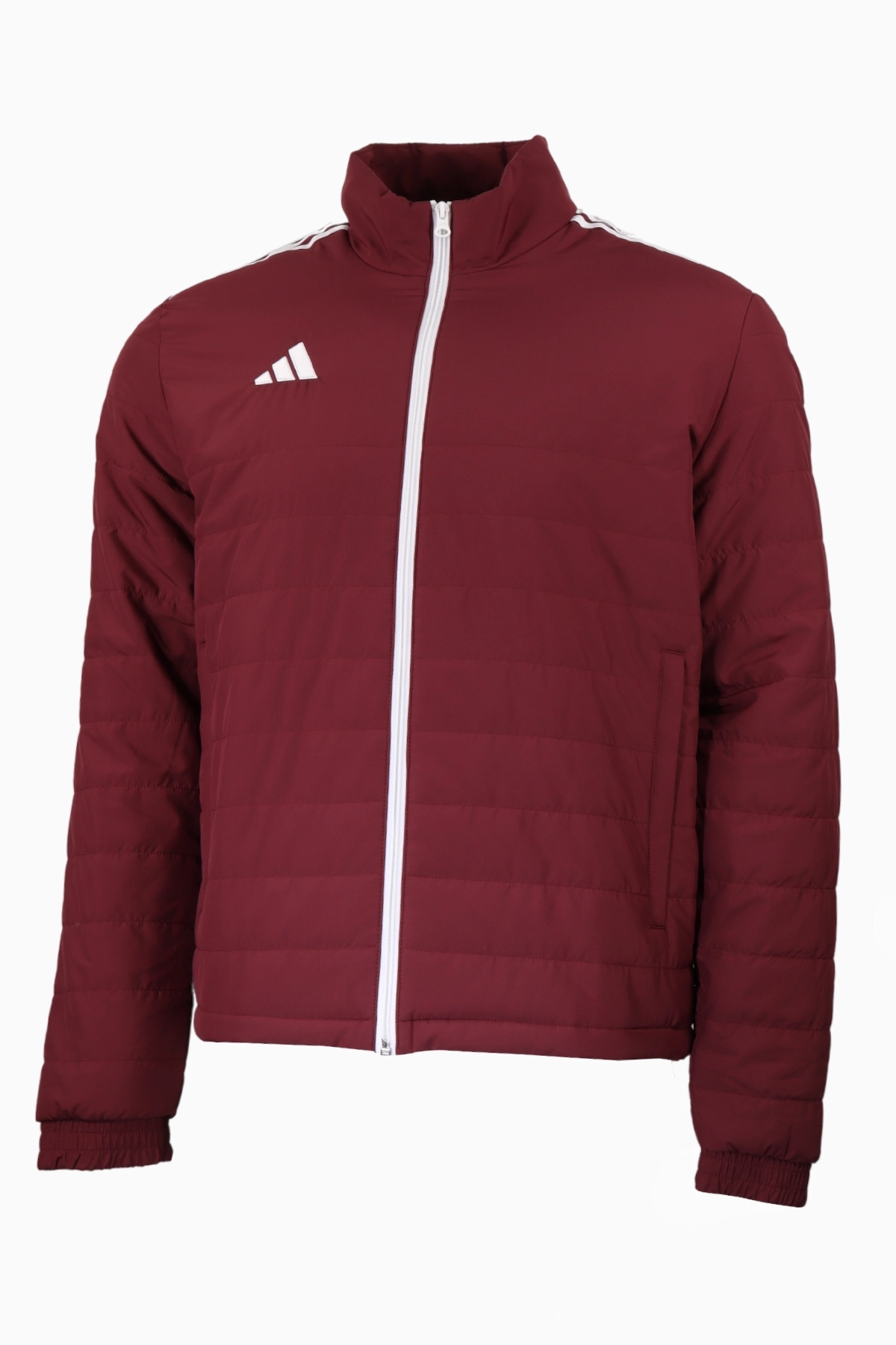 Kurtka adidas Entrada 22 Puffer - Bordowy