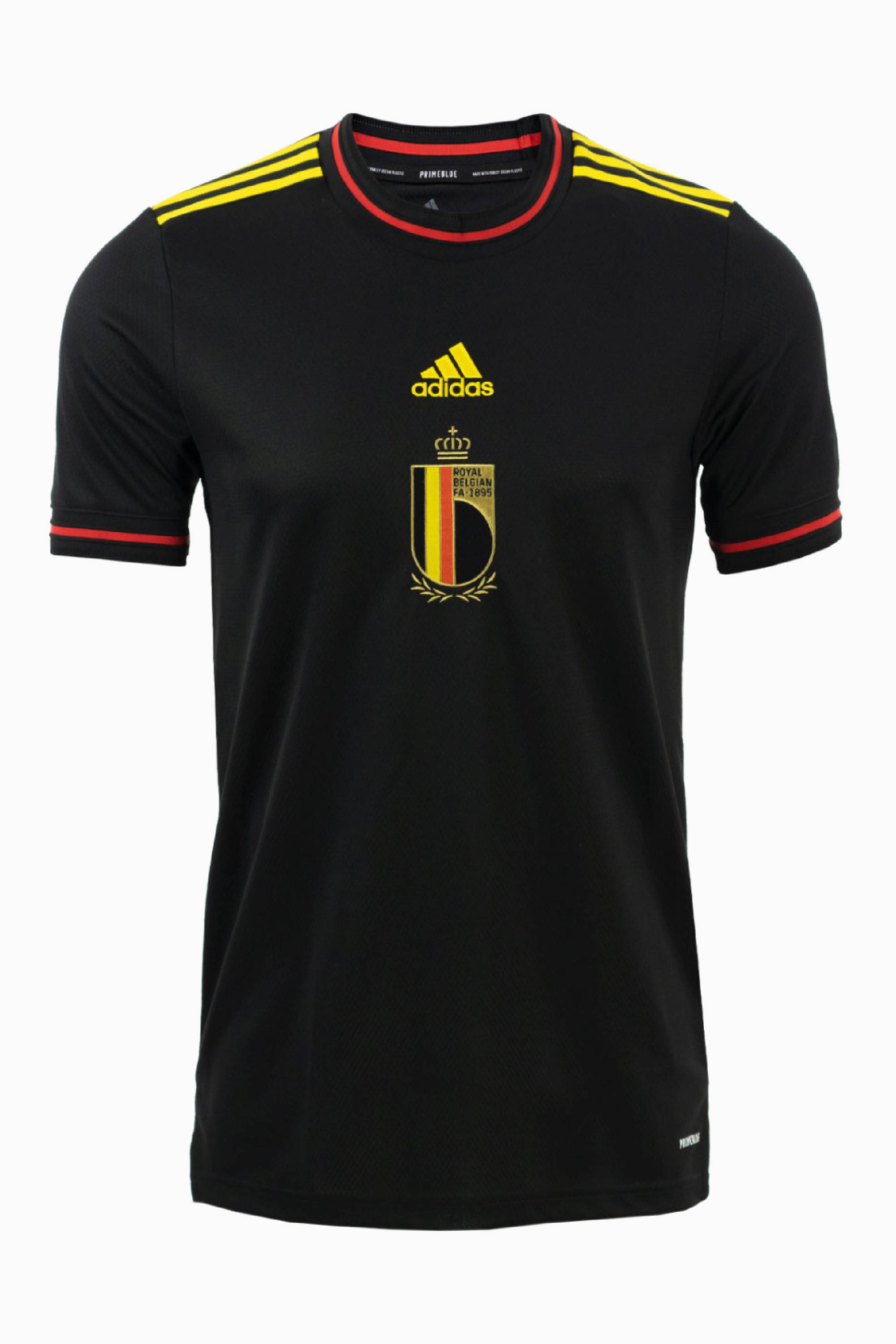 Koszulka Reprezentacji Belgii adidas 21/22 Domowa - Czarny