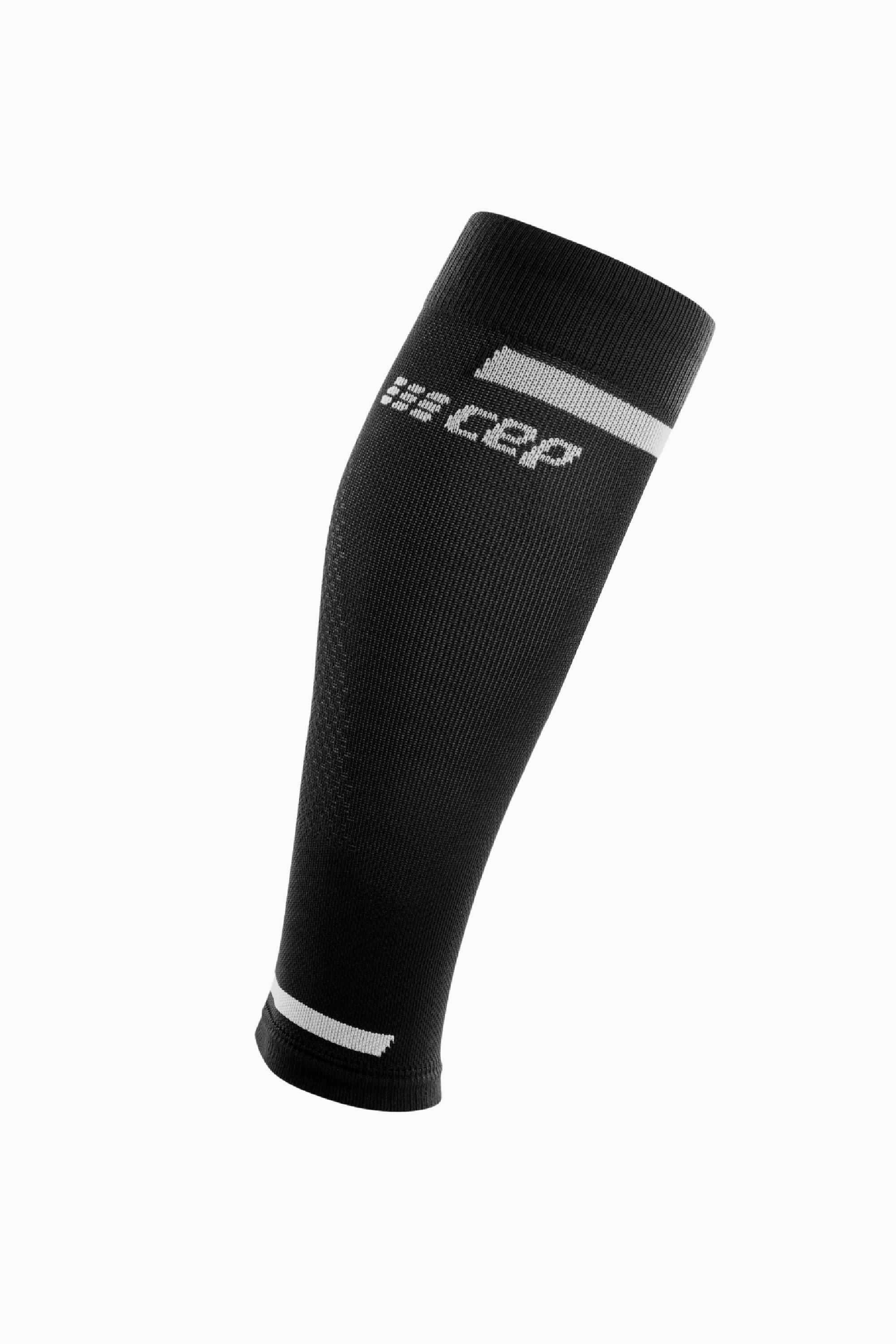 Opaski kompresyjne CEP The Run Calf Sleeves - Czarny