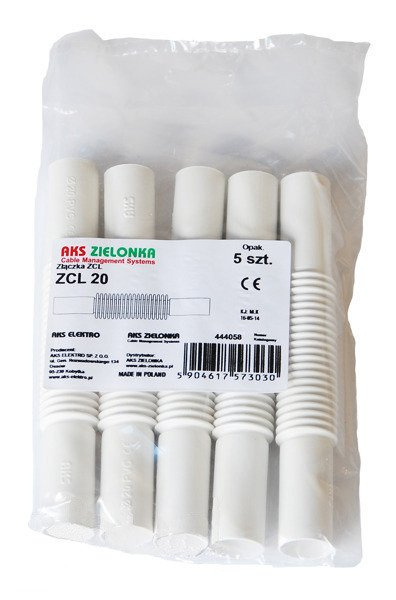 Złączka do rur ZLC 20 mm op. 5szt. AKS ZIELONKA