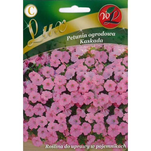 1 szt, Petunie Kaskada rosa - Samen: Ilość w opakowaniu: 0.02 g