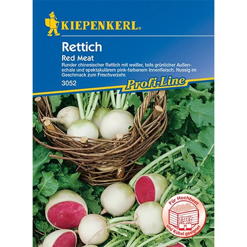 1 szt, Rettich Red Meat - Samen: Ilość w opakowaniu: 1 Stück
