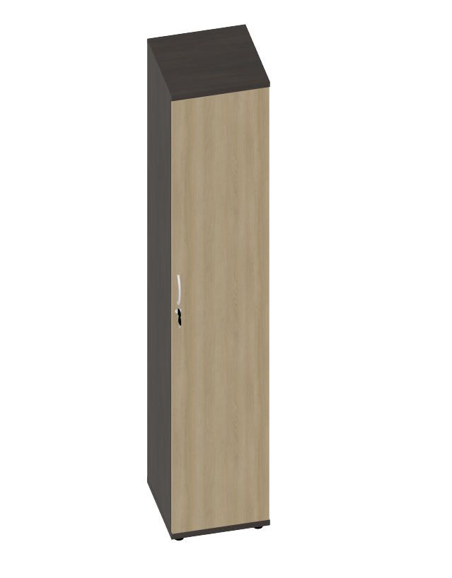 HEBE TS606/1 szafa pojedyncza lewa 40,2x40x219,5h (Kolor korpusu: Buk Fiord Jasny)