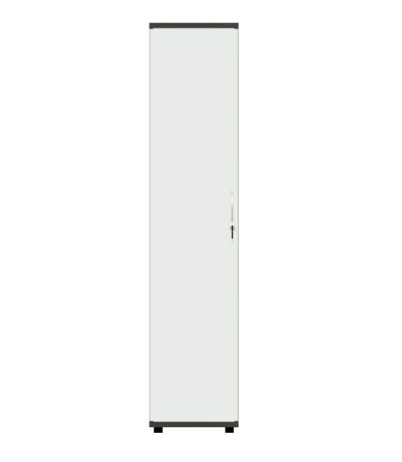HEBE TS517 szafa pojedyncza prawa 40,2x40x184,1h (Kolor korpusu: Szary)