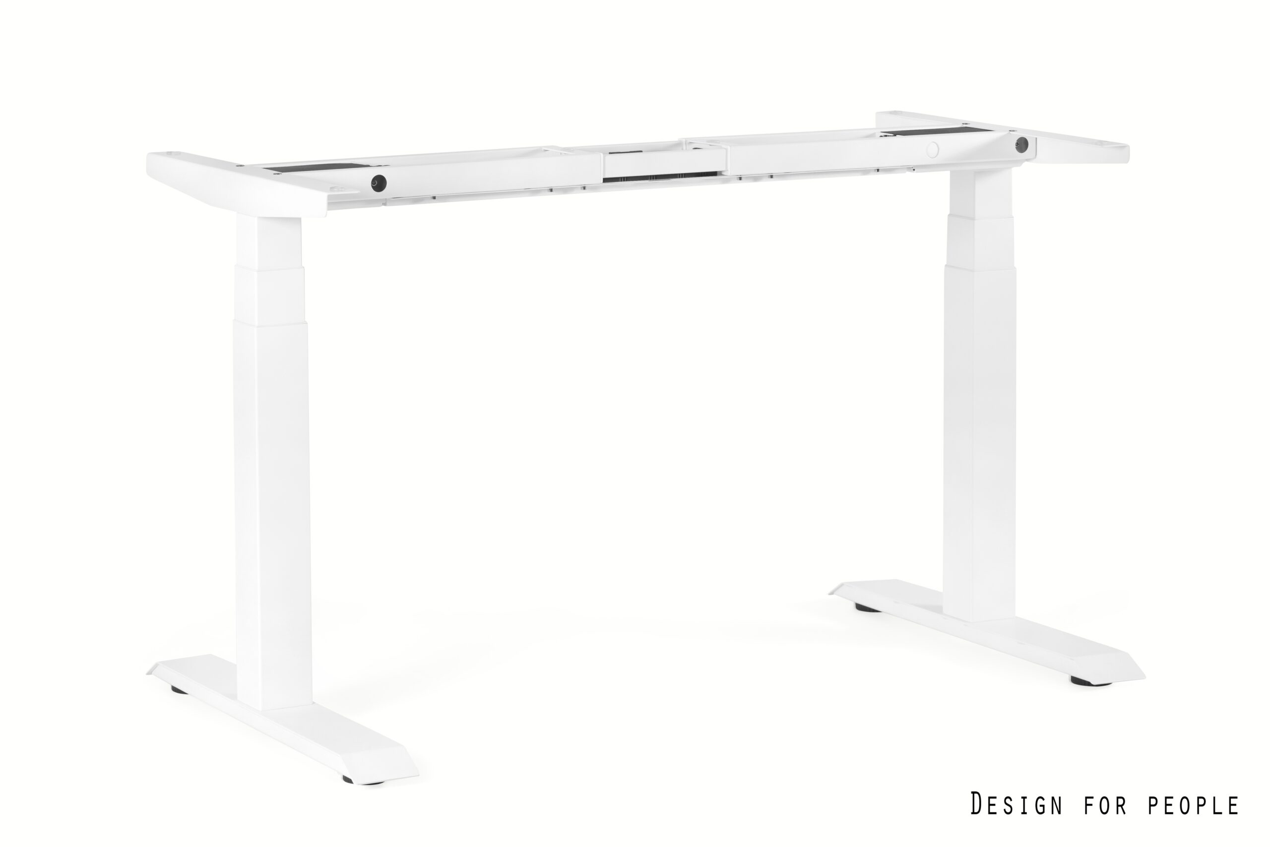 FIGHTER SINGLE DESK stelaż biurka elektrycznego (Kolor: biały)