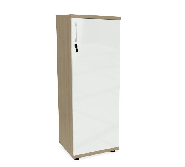 HEBE TS306 szafa pojedyncza lewa 40,2x40x114,5h (Kolor korpusu: Wiąz Baron)