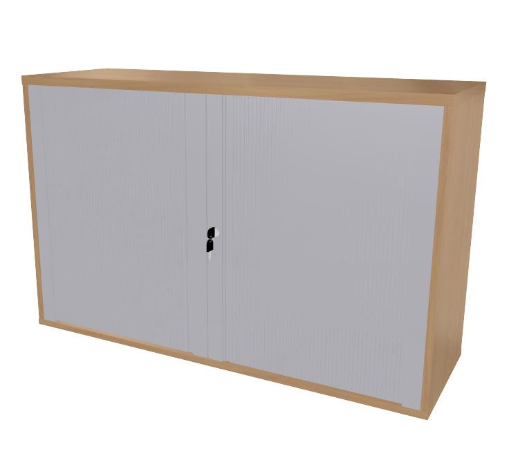HEBE TS144 nadstawka z żaluzją 120,2x40x76h (Kolor korpusu: Dąb Ciemny)