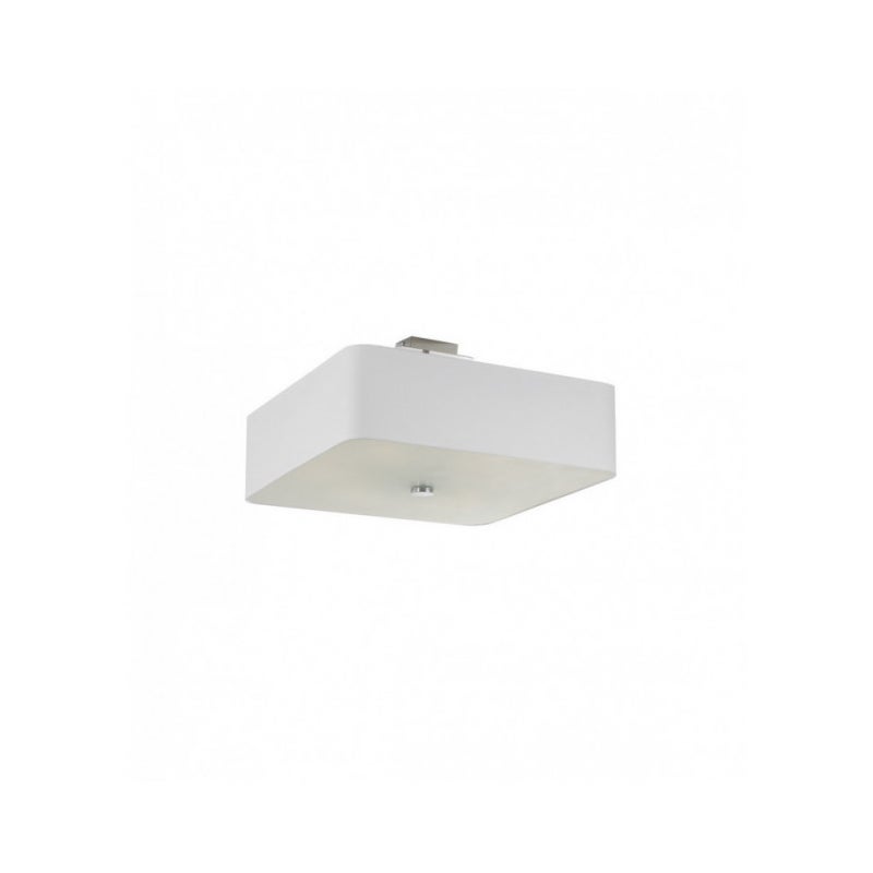 Plafon LOKKO 45 biały, minimalistyczny - 45x45x25cm Sollux