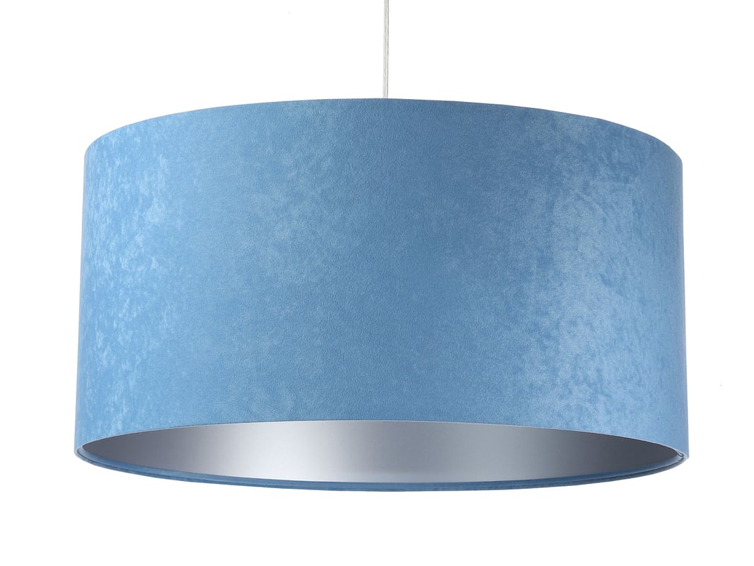 Lampa wisząca HOME 30 błękitna/srebrna