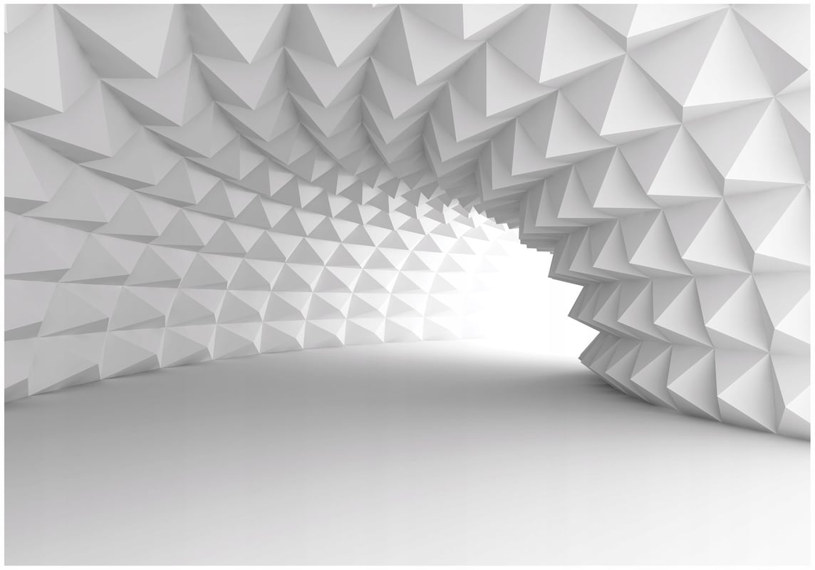Fototapeta 3D Tunel Abstrakcja 150x105 cm Tapeta Do Sypialni Salonu Kuchni Na Flizelinie