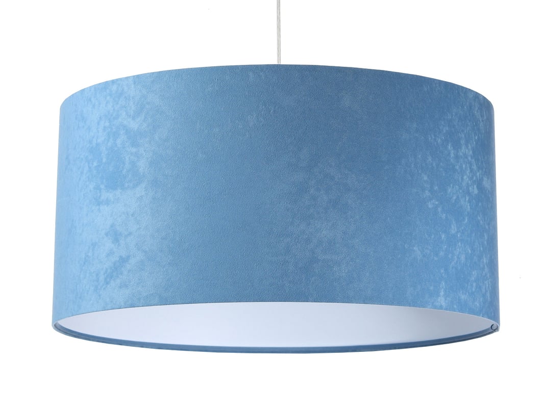 Lampa wisząca HOME 40 błękitna/biała