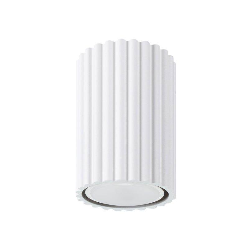 Plafon KARBON 10 biały, minimalistyczny - 6.5x6.5x10cm Sollux
